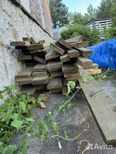 Доска обрезная хвоя антисептическая