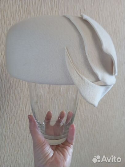 Шляпа женская из кроличьего пуха