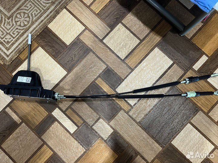 Кулиса с тросами переключения передач ваз кпп Ларг