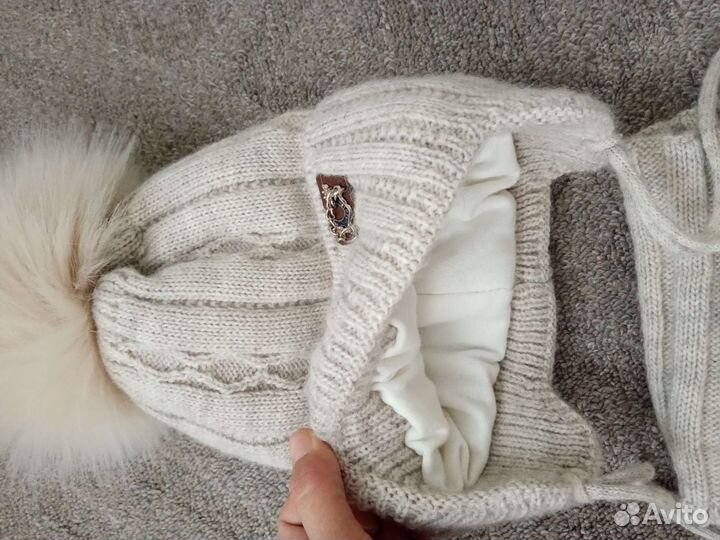 Шапка детская зимняя