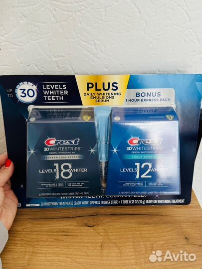 Crest отбеливающие полоски оригинал