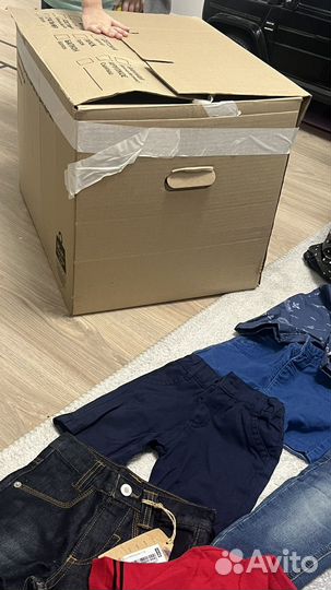 Детские вещи пакетом на мальчика 86 92