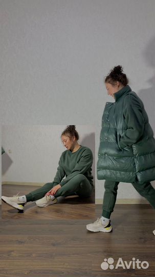 Спортивный костюм женский теплый тройка