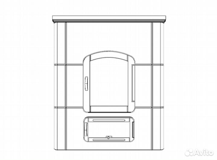 Печь талькомагнезит