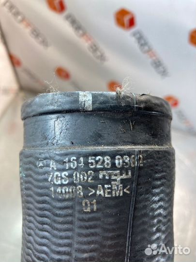 Патрубок (трубопровод, шланг) Mercedes Ml W164