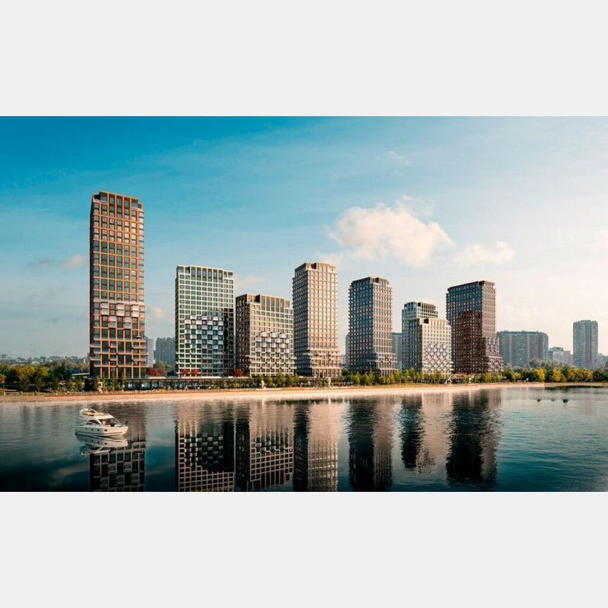 2-к. квартира, 57,1 м², 13/29 эт.