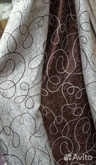 Шторы готовые, блэк-аут паутинка