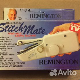 Vintage Stitchmate by Remington Hand Held Sewing Machine Portable 