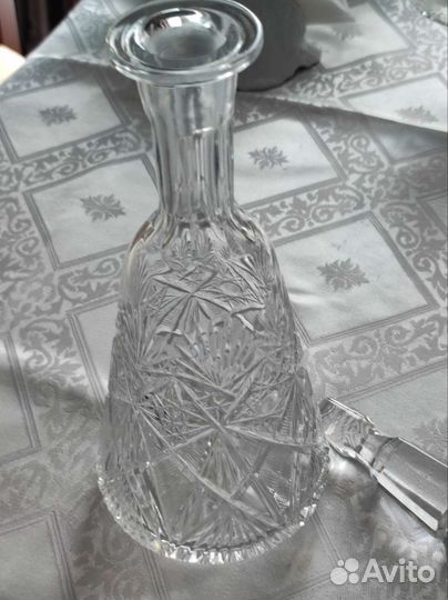 Графин хрустальный СССР