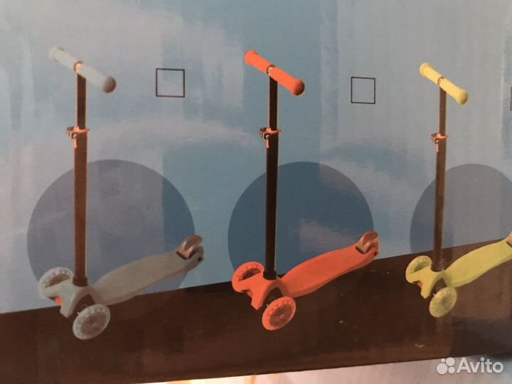 Новый Самокат 3х колесный Sportour до 60кг