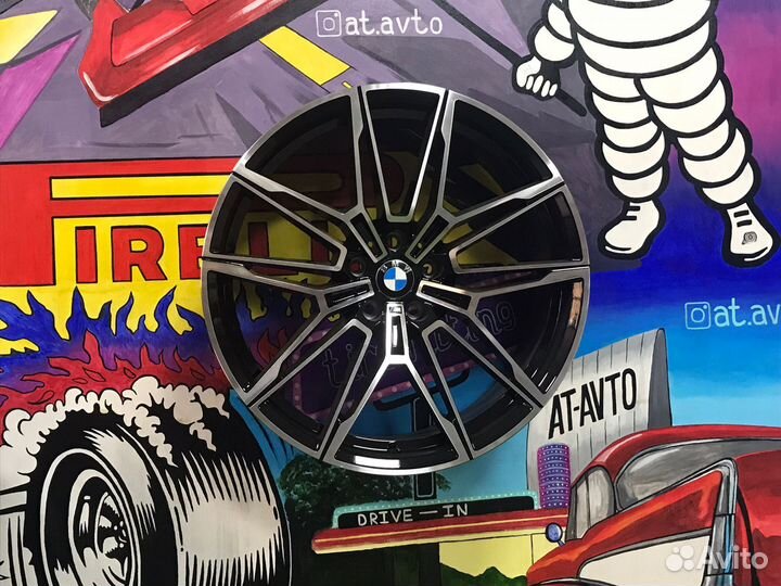 Диски литые R20 BMW Х5 новые разноширокие