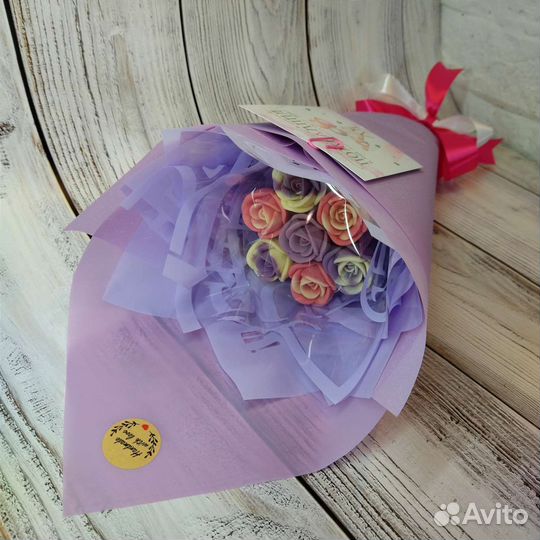 Шоколадные розы букет на 1 сентября