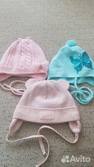 Шапочки 40-42р