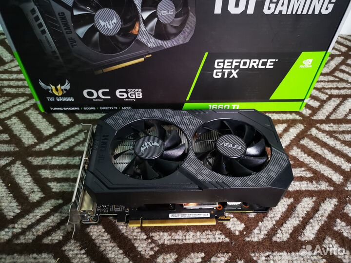 Asus TUF Gaming GTX 1660 Ti OC Edition