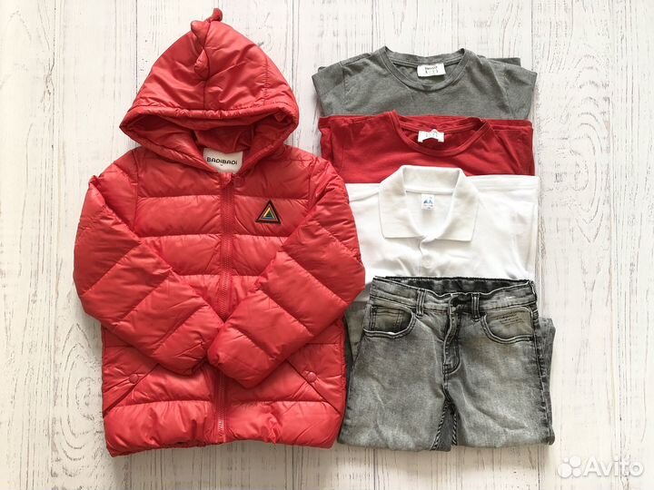 Детские вещи пакетом для мальчика, 122