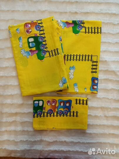 Комплект постельного белья в детскую кроватку