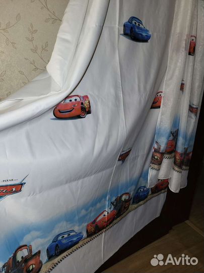 Комплект шторы и тюль бу