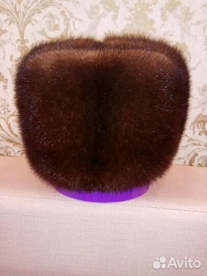 Мужская норковая шапка