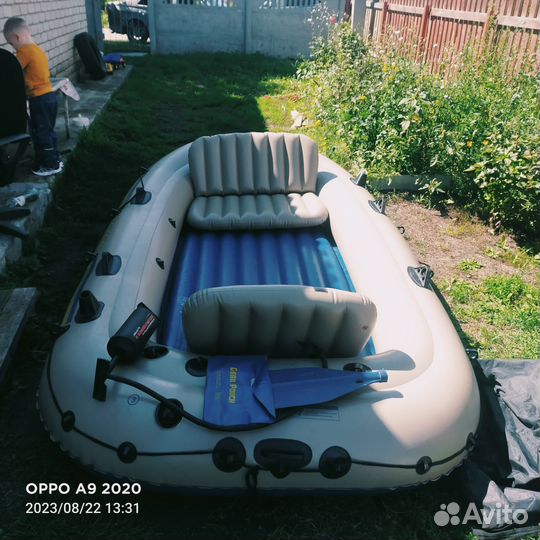 Надувная лодка пвх бу