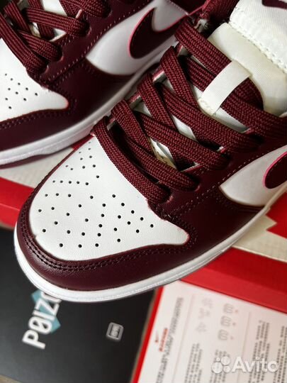 Nike Dunk Low Team Red Оригинал