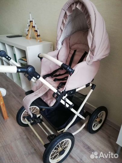 Коляска 2 в 1 Julia Baronessa бежевая