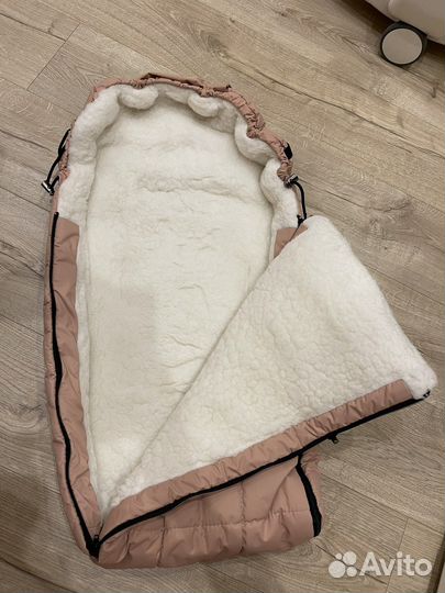 Зимний конверт в коляску