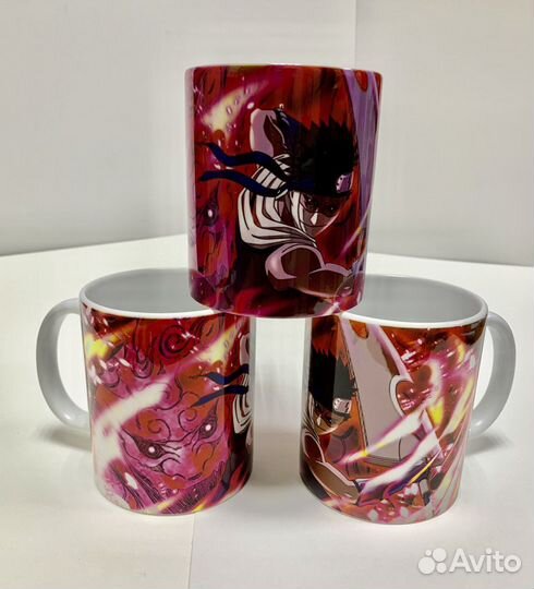 Кружка с принтом Naruto Наруто