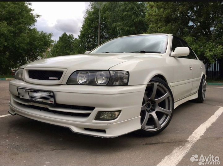 Передний бампер рестайлинг Toyota Chaser jzx 100