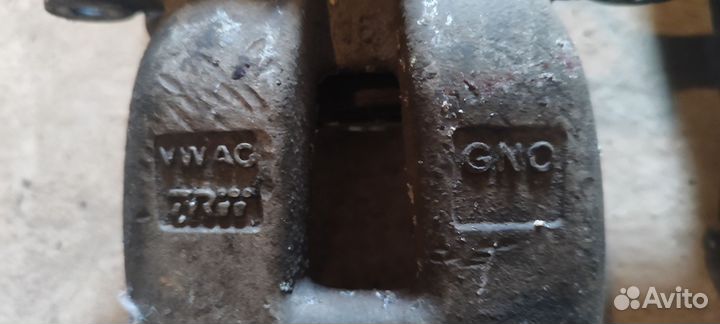 Суппорт задний левый фольксваген пассат б 6