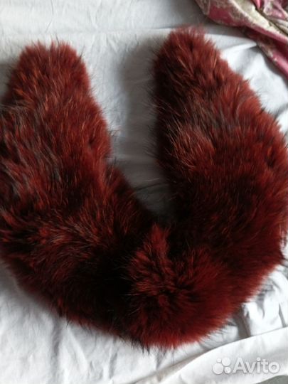 Натуральный шикарный воротник