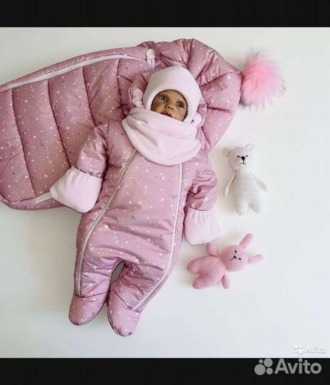 Конверт на выписку для девочки