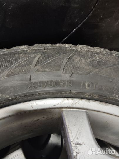 Зимние шины r19 265/50 диски бмв 63 стиль