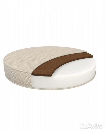 Матрас в круглую кроватку