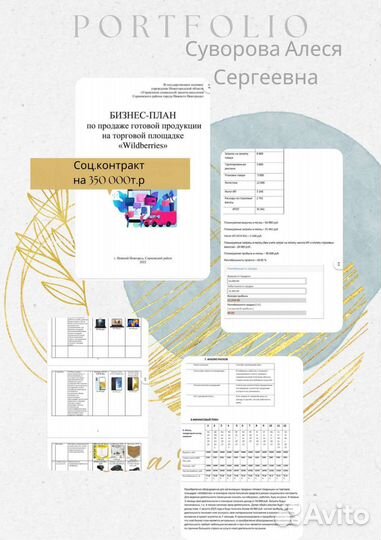 Бизнес плана, соцконтракт