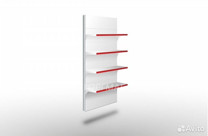 Стеллаж настенный