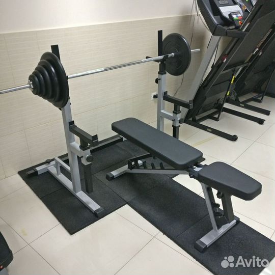 Стойка для жима и приседа