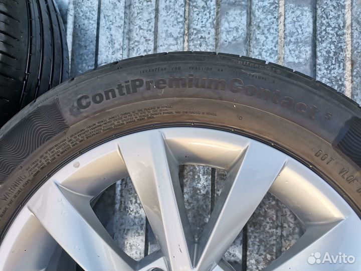 Колеса в сборе r16 летние skoda octavia Alcatras