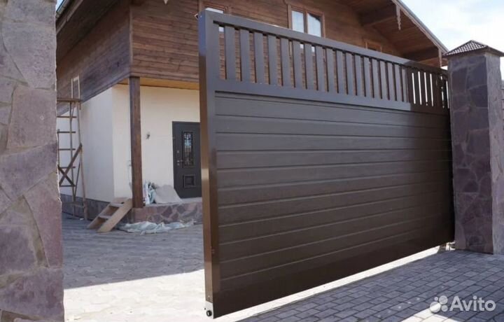 Откатные ворота по договору