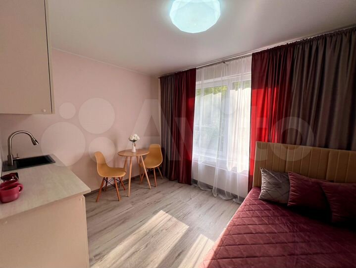 Квартира-студия, 16,4 м², 1/9 эт.