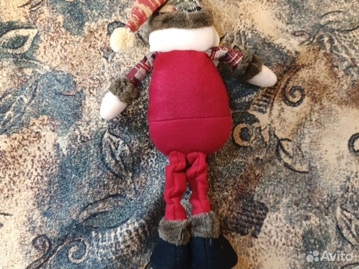 Дед мороз мягкая игрушка