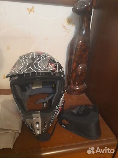 Шлем кроссовый бу