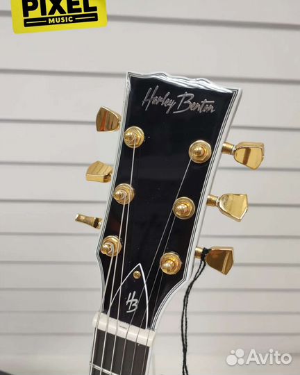 Электрогитара Harley Benton DC-DLX Gotoh Black