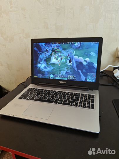 Игровой металлический ноутбук asus i7 dota 2 Лбзор