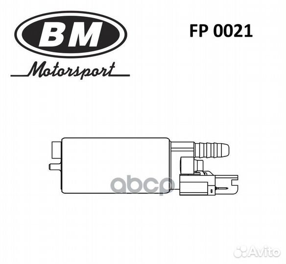 Топливный электробензонасос FP0021 BM-Motorsport