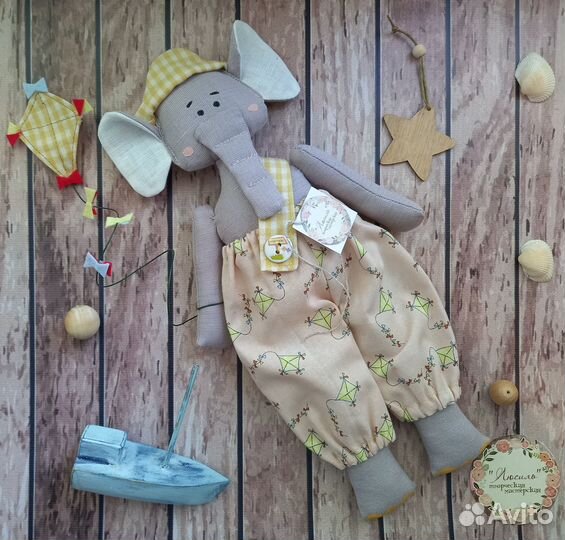Игрушки с одеждой ручная работа
