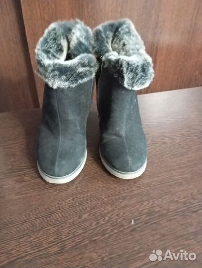 Полусапожки женские 38 размер зимние