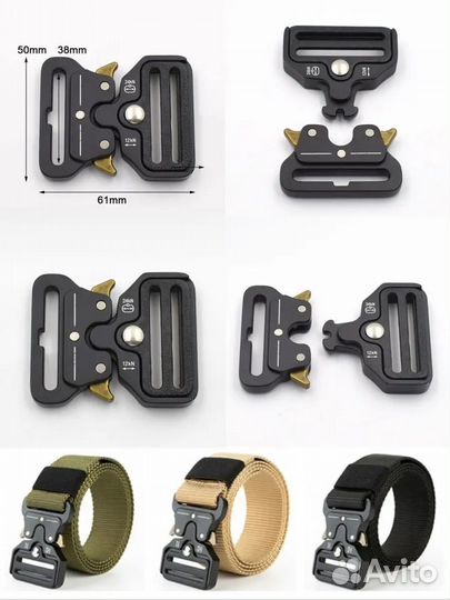 Тактический ремень кобра олива