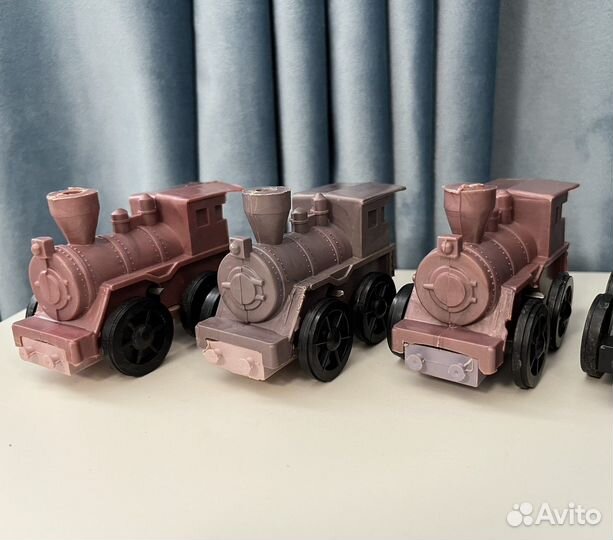 Советские игрушки поровоз СССР