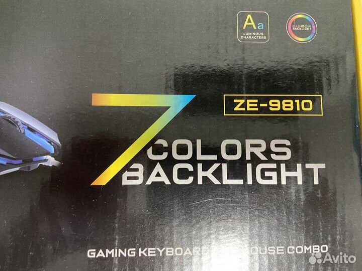 Игровой набор клавиатура + мышка