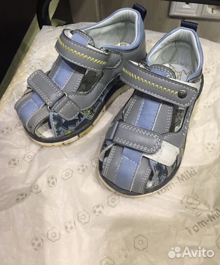 Сандали для мальчика 24 р